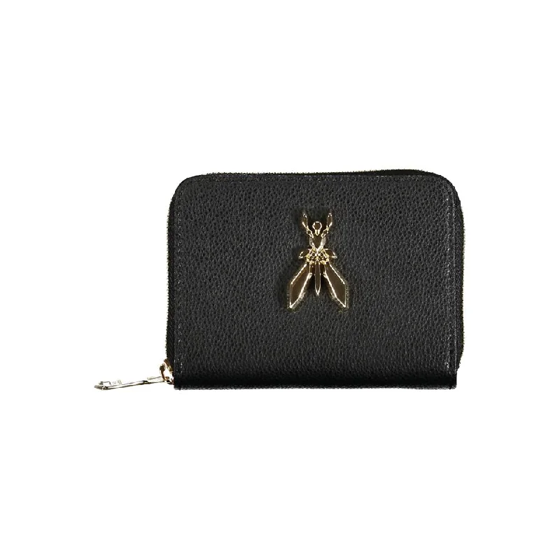 Patrizia Pepe Black Leather Wallet Shoulder Bags, Crossbody Bags, And More On Sale Patrizia Pepe Black Leather Wallet Shoulder Bags, Crossbody Bags, And More On Sale