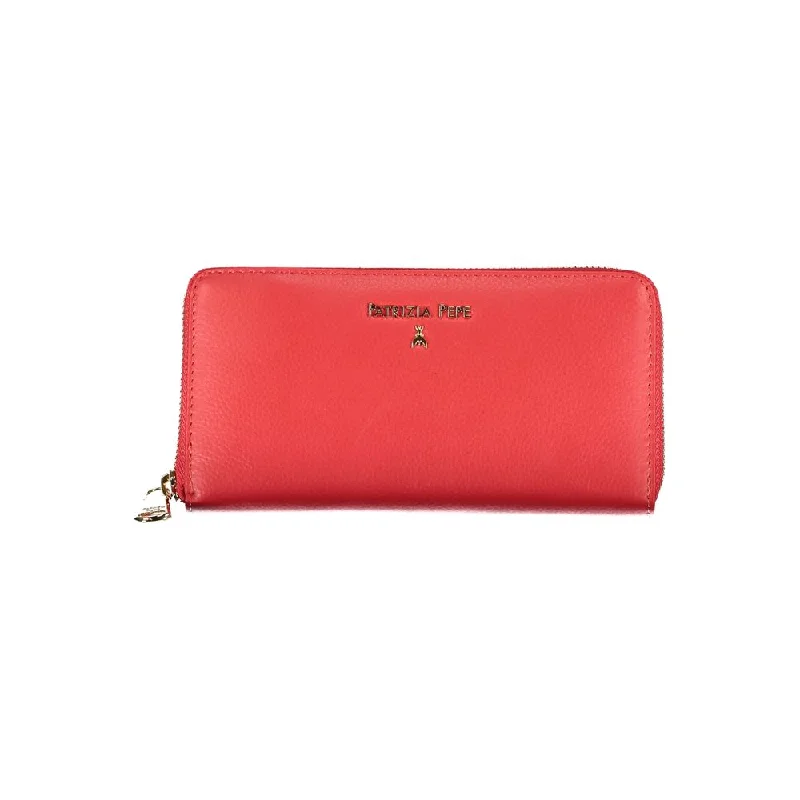 Patrizia Pepe Chic Pink Zip Wallet With Multiple Compartments Affordable Elegance With High-Quality Bags Patrizia Pepe Chic Pink Zip Wallet With Multiple Compartments Affordable Elegance With High-Quality Bags