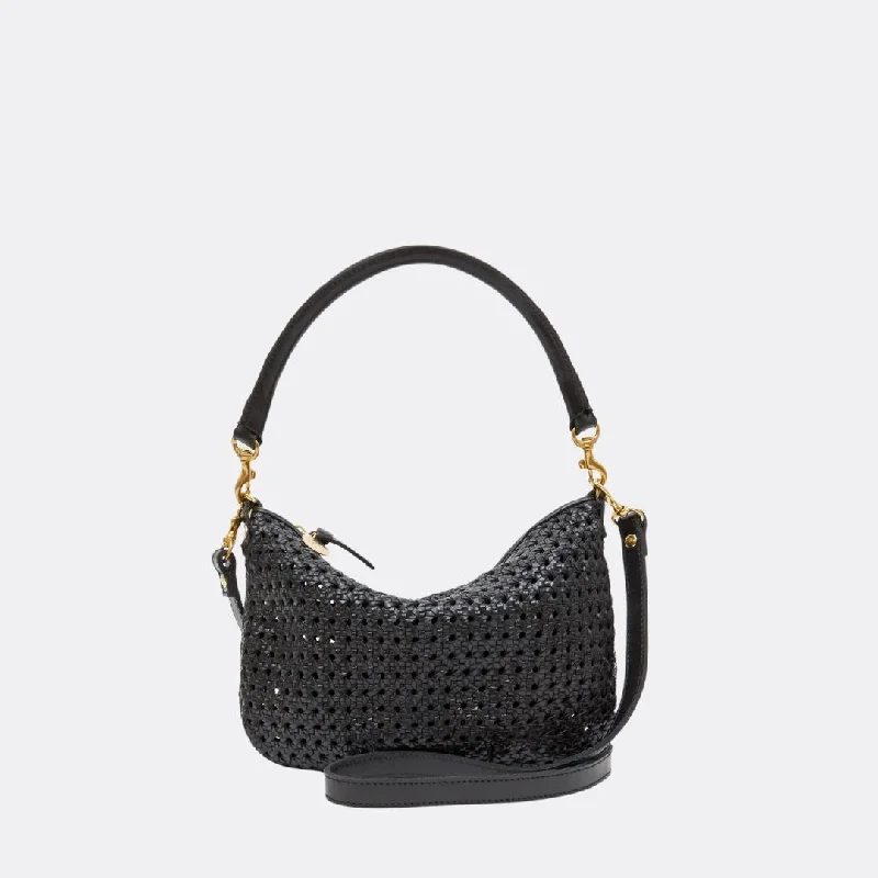 Petit Moyen Messenger (Black Rattan) Trendy & Timeless Bags, Now On Sale