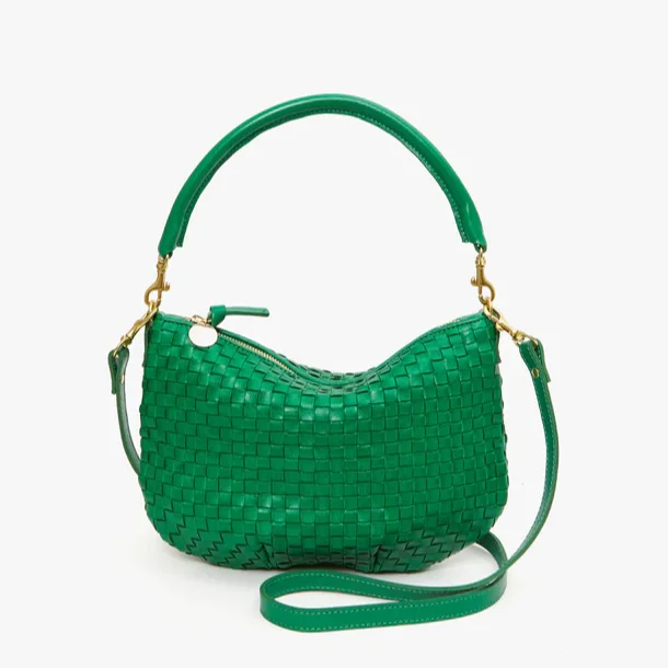 Petit Moyen Messenger (Grass Woven Checker) High-End Bags, Low-End Prices