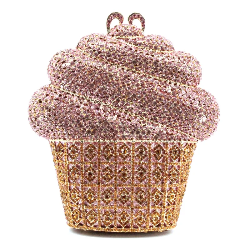 Pink Gold Ice Cream Clutch Unmissable Deals On Everyday Handbags