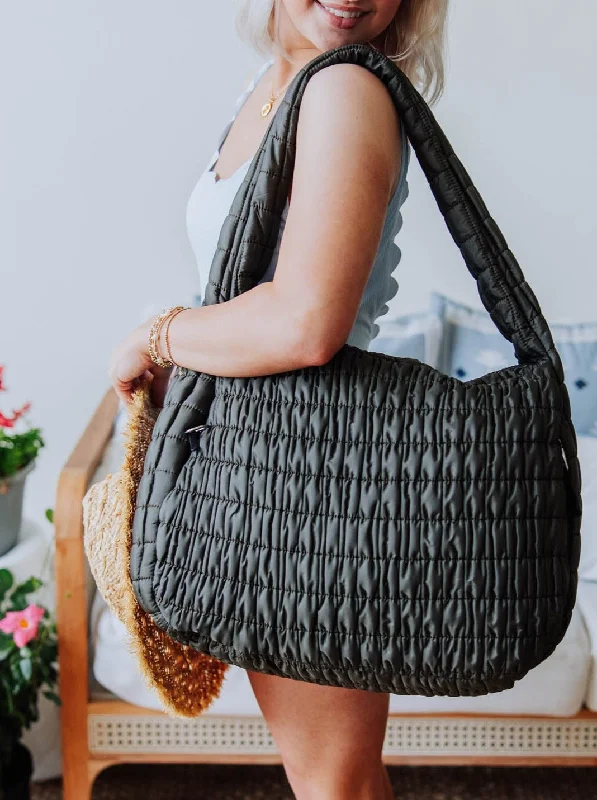 Puffer Tote - Shadow Flash Sale On Designer Bags
