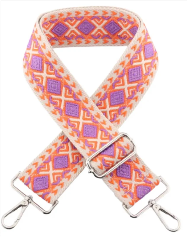 Orange Purple Aztec