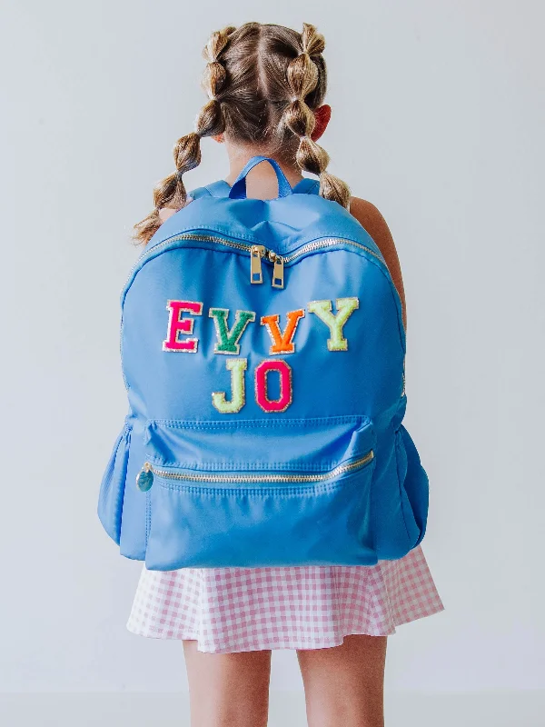Retro Backpack - Glacial Blue Final Call – Shop Stylish Bags Before They're Gone