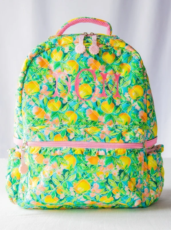 Ridley Backpack - Bright Lemon Floral Upgrade Your Look With Our Exclusive Bag Deals Ridley Backpack - Bright Lemon Floral Upgrade Your Look With Our Exclusive Bag Deals