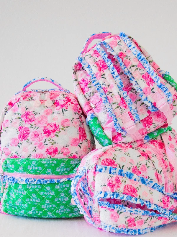 Ridley Backpack - Wild Roses Your Perfect Bag At The Perfect Price