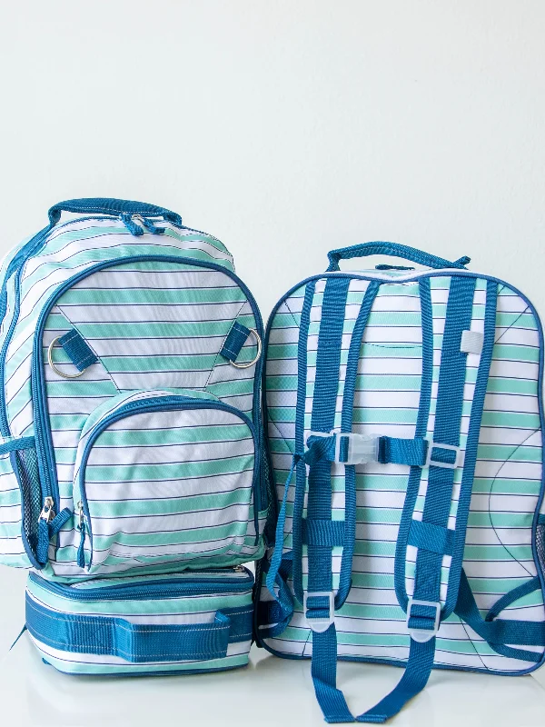 Rowen Backpack - Classic Stripe Trendy And Classic Bags Now At Unbeatable Discounts