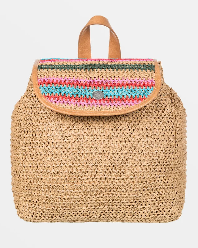 Roxy Coco Pearl Backpack-Natural Timeless Handbags At Reduced Prices