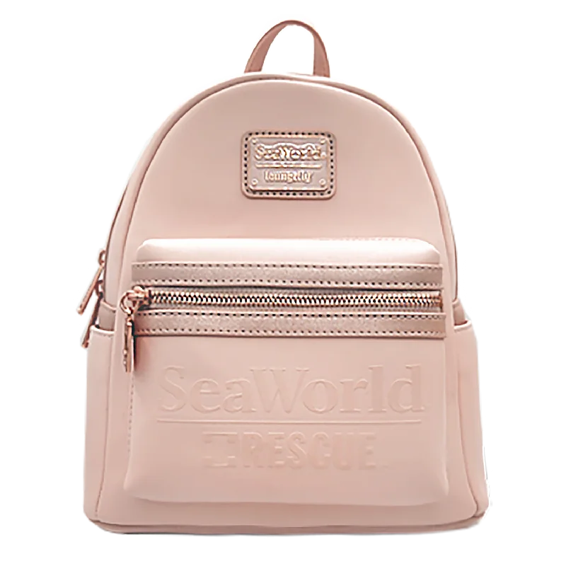 SeaWorld Rescue Loungefly Pink Backpack Stylish Totes, Special Discounts