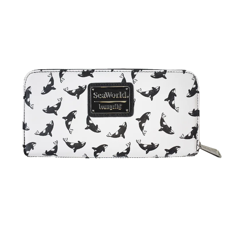 SeaWorld Toss Orca Loungefly Wallet Elegant Bags, Limited Stock Available