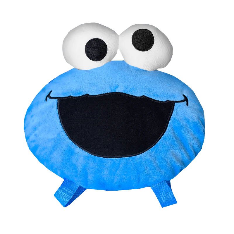 Sesame Street Cookie Monster Plush Backpack Flash Sale On Designer Bags