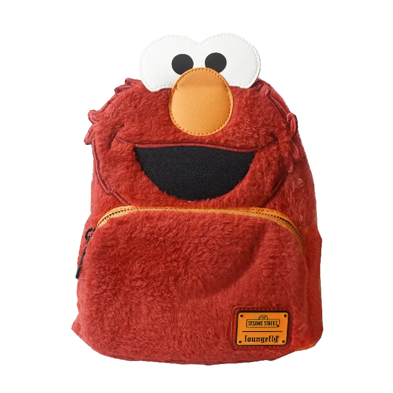 Sesame Street Loungefly Elmo Cosplay Backpack Classic Bags, Exclusive Deals