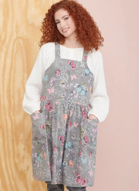 Simplicity Pinafore Apron & Tote S9805 Grab Your Favorite Handbags For Less