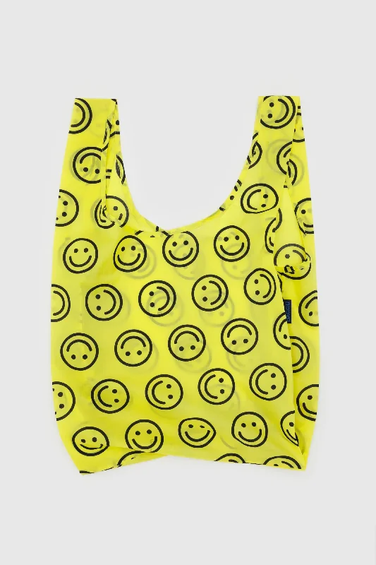 Standard Reusable Tote (Yellow Happy) Best Handbag Sale Of The Season