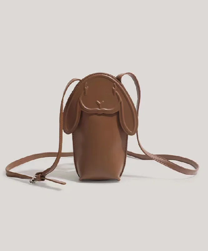 Style Brown Cartoon Faux Leather Messenger Bag Fashion Bags, Limited Offer