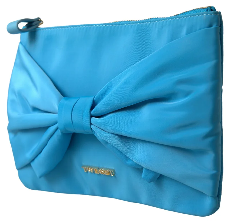 Twinset Elegant Silk Clutch with Bow Accent Best-Selling Bags Now At Exclusive Promotional Prices Twinset Elegant Silk Clutch with Bow Accent Best-Selling Bags Now At Exclusive Promotional Prices
