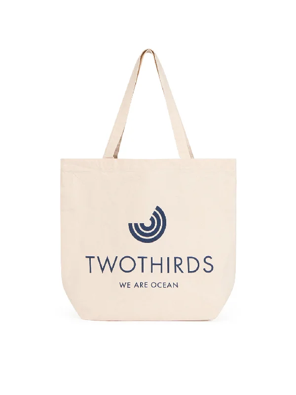 TWOTHIRDS Logo Tote Bag - Ecru Handbag Deals For Every Occasion