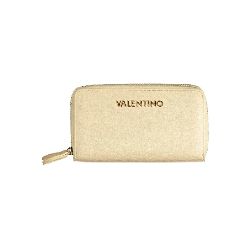 Valentino Bags Beige Polyethylene Wallet Elegant Bags, Limited Stock