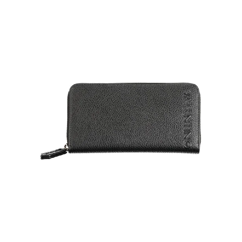 Valentino Bags Black Polyethylene Wallet Premium Bags, Special Prices