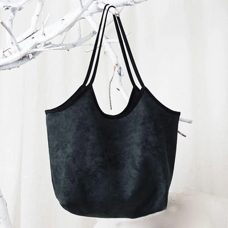 Vintage Literature Suede Fabric Shoulder Bags Designer Bags, Low Prices