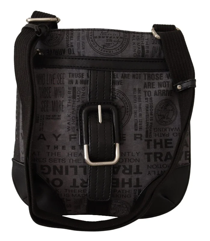 WAYFARER Chic Gray Fabric Crossbody Bag Must-Have Bags At Irresistible Discounts