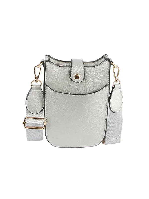 Woven Strap Accented Crossbody Sling Fashionable Handbags At Must-Have Prices