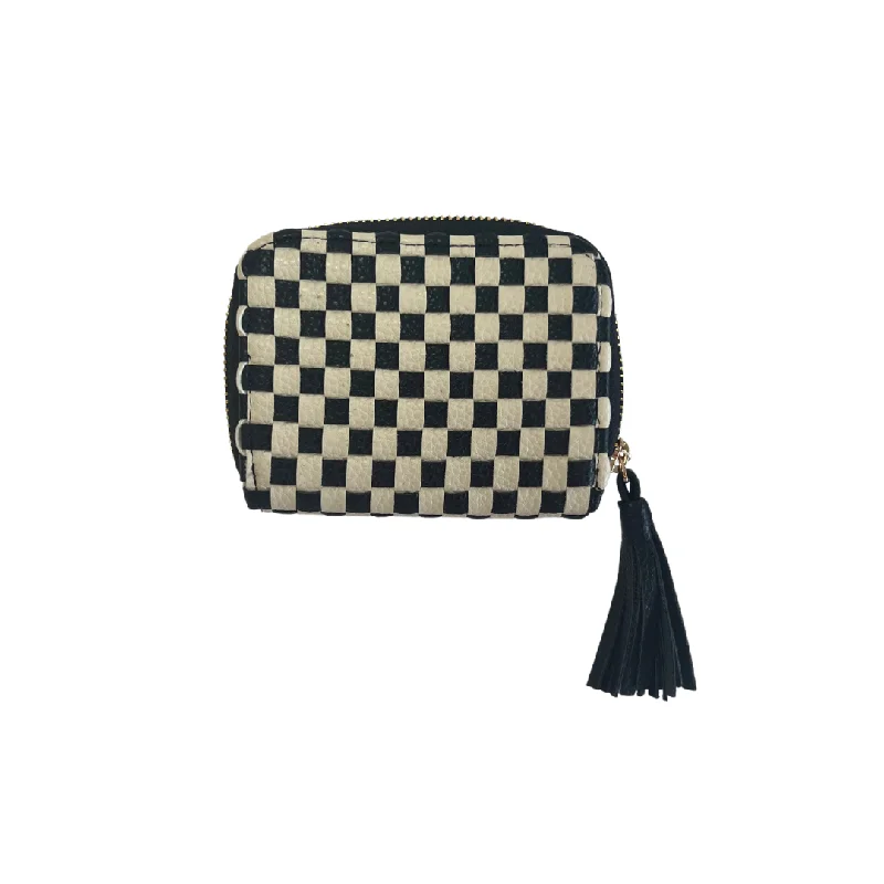 Wynona Woven Wallet-Black Statement Bags, Shop Today
