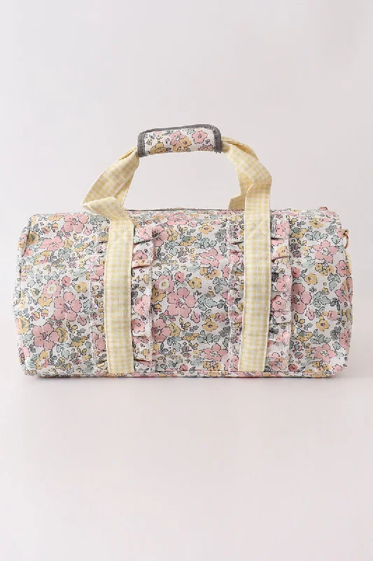 Yellow floral travel bag Must-Have Bags With Big Savings
