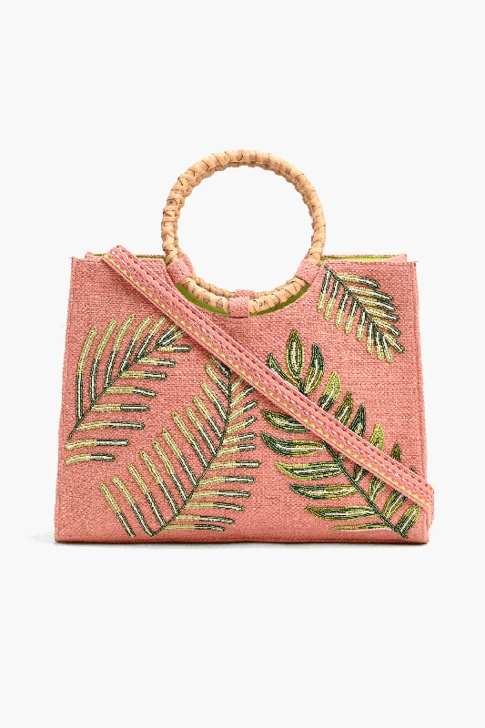 America and Beyond Palm Mini Tote Upgrade Your Look With Our Exclusive Bag Deals