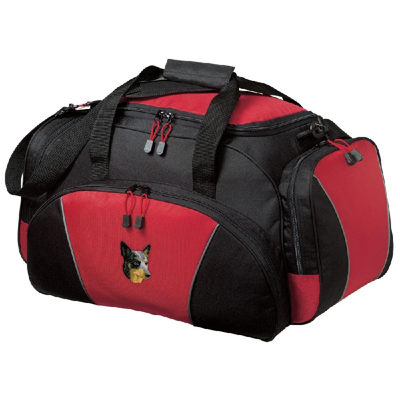 Australian Cattle Dog Embroidered Duffel Bags Chic Shoulder Bags At Promotional Rates Australian Cattle Dog Embroidered Duffel Bags Chic Shoulder Bags At Promotional Rates