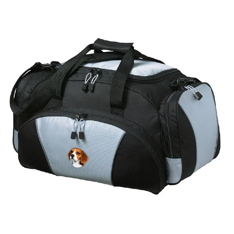 Beagle Embroidered Duffel Bags Luxury Totes, Affordable Prices