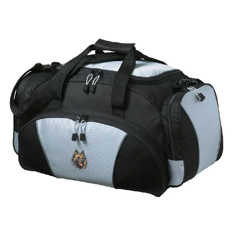 Belgian Tervuren Embroidered Duffel Bags Chic Handbags At Special Promotional Prices