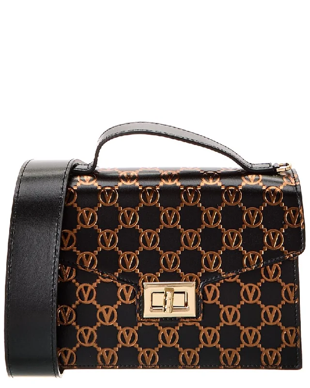 Valentino By Mario Valentino Titti Monogram Leather Satchel Stylish Handbags At Unbeatable Discounts Valentino By Mario Valentino Titti Monogram Leather Satchel Stylish Handbags At Unbeatable Discounts
