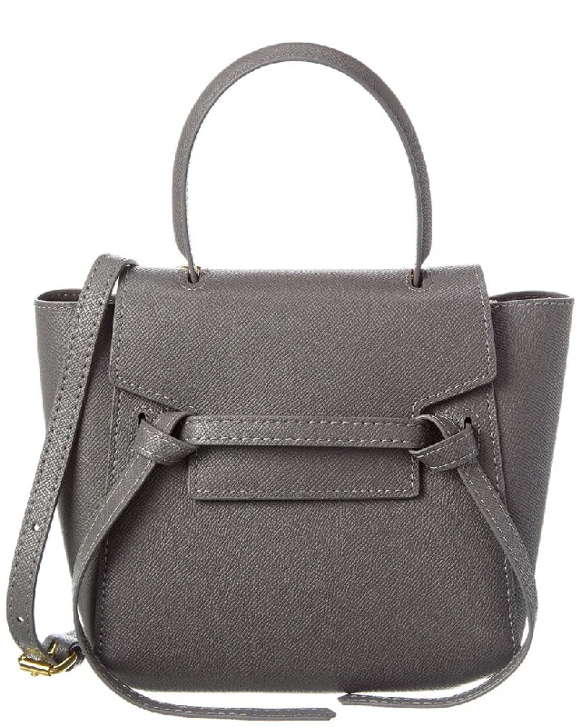 Tiffany & Fred Paris Saffiano Leather Satchel Designer-Inspired Bags At Reduced Prices Tiffany & Fred Paris Saffiano Leather Satchel Designer-Inspired Bags At Reduced Prices