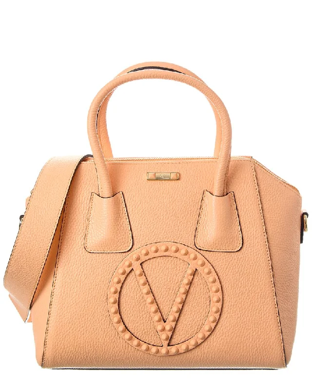 Valentino By Mario Valentino Minimi Rock Leather Satchel Timeless Handbags At Reduced Prices Valentino By Mario Valentino Minimi Rock Leather Satchel Timeless Handbags At Reduced Prices