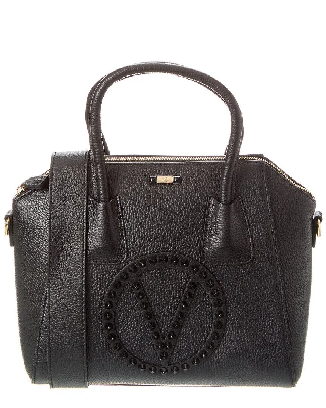 Valentino By Mario Valentino Minimi Rock Leather Satchel Premium Handbags At Unbeatable Markdowns Valentino By Mario Valentino Minimi Rock Leather Satchel Premium Handbags At Unbeatable Markdowns