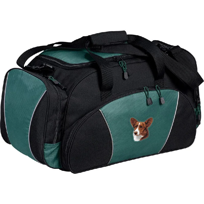 Cardigan Welsh Corgi Embroidered Duffel Bags Exclusive Discounts On Stylish Handbags Cardigan Welsh Corgi Embroidered Duffel Bags Exclusive Discounts On Stylish Handbags