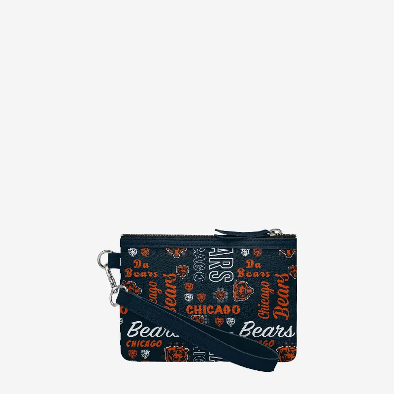 Chicago Bears Spirited Style Printed Collection Repeat Logo Wristlet Everyday Handbags At Wallet-Friendly Rates Chicago Bears Spirited Style Printed Collection Repeat Logo Wristlet Everyday Handbags At Wallet-Friendly Rates