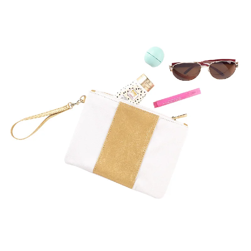 Crème Cabana Wristlet Elevate Your Style With Our Handbag Sale