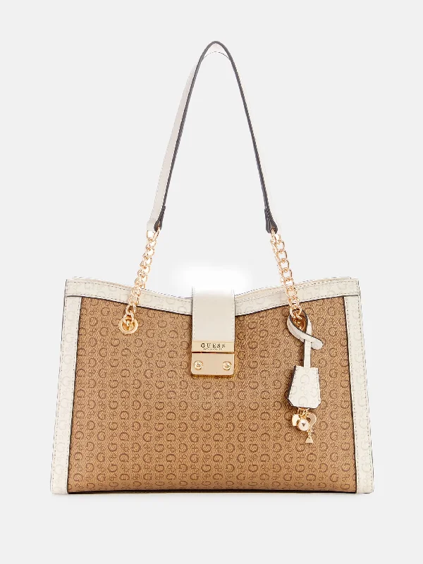 Daxton Logo Satchel Sleek And Stylish Handbags At Lower Prices