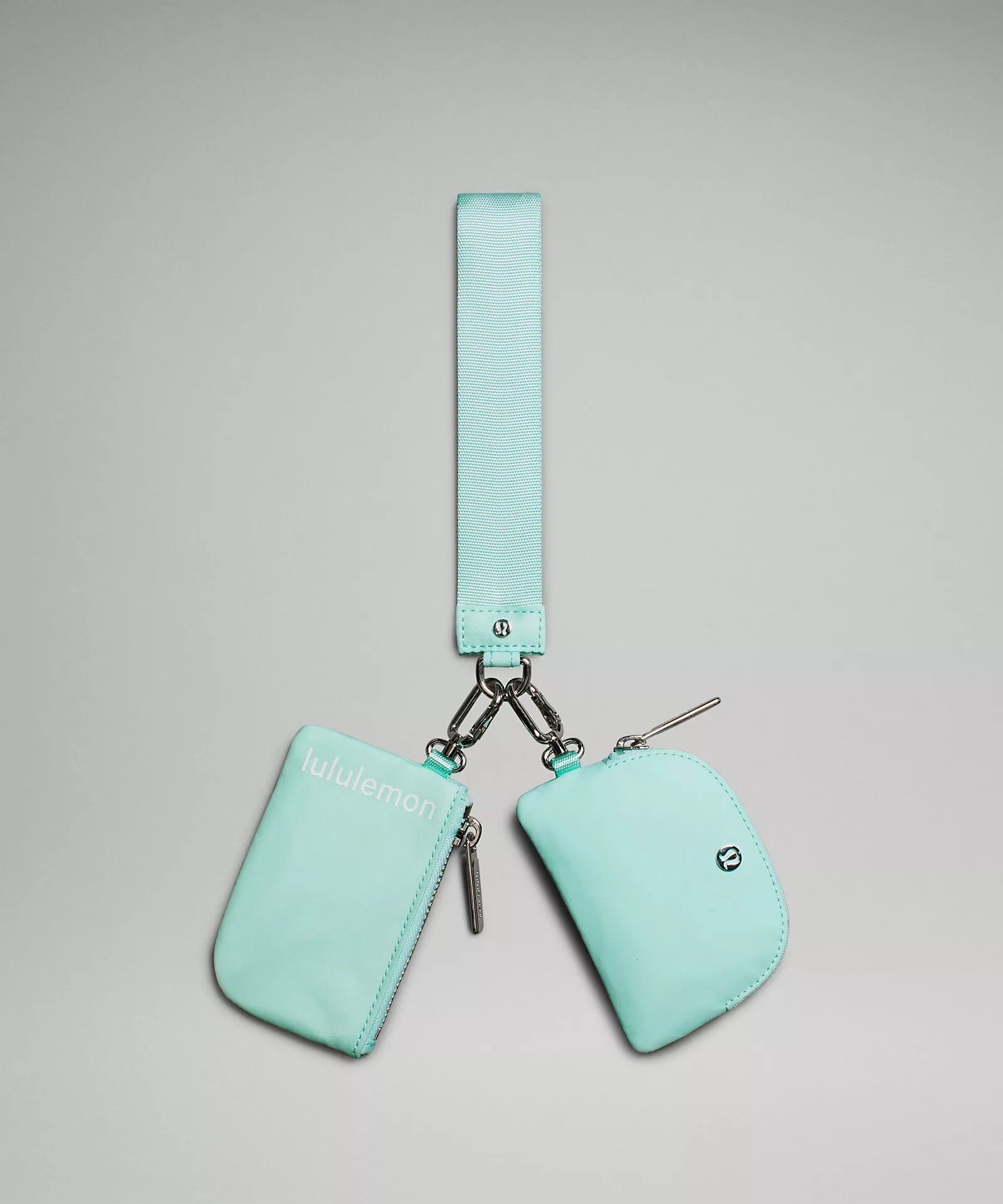Dual Pouch Wristlet | Ideal Mint/White Your Perfect Bag At The Perfect Price