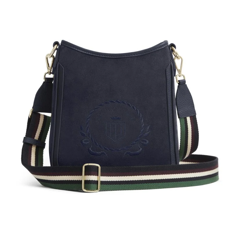 Fairfax & Favor Richmond Messenger Ladies Suede Handbag - Navy Stylish Bags, Unbeatable Prices Fairfax & Favor Richmond Messenger Ladies Suede Handbag - Navy Stylish Bags, Unbeatable Prices