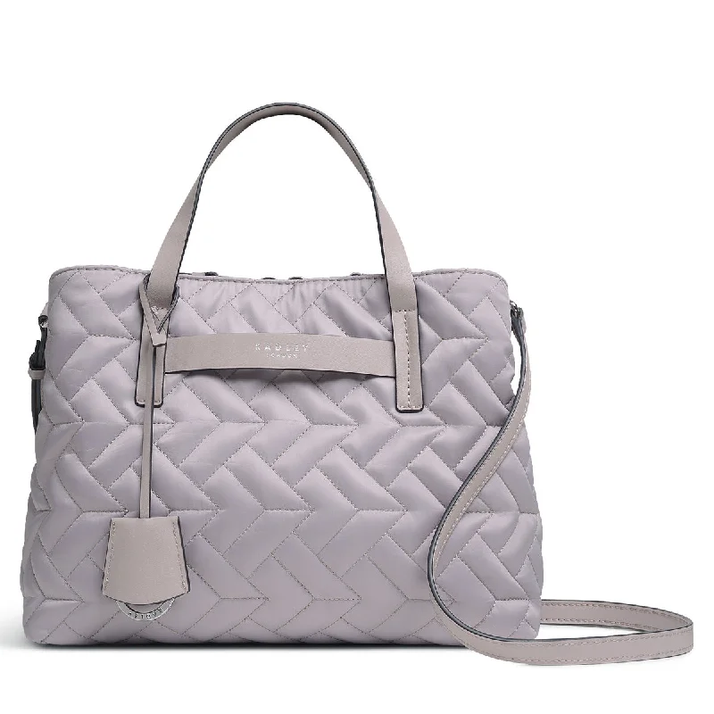 Finsbury Park Quilt - Medium Ziptop Satchel Fashionable Handbags At Must-Have Prices Finsbury Park Quilt - Medium Ziptop Satchel Fashionable Handbags At Must-Have Prices