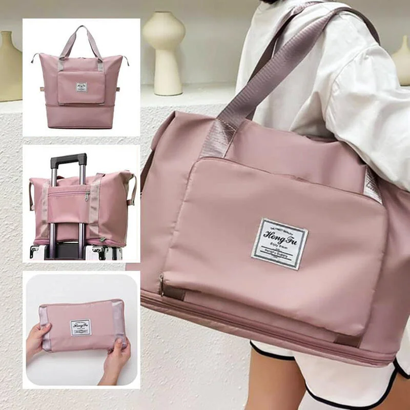 Foldable Storage Travel Bag Waterproof Large Capacity Gym Fitness Bag Weekender Overnight For Women Luxury Totes At The Lowest Prices Of The Season Foldable Storage Travel Bag Waterproof Large Capacity Gym Fitness Bag Weekender Overnight For Women Luxury Totes At The Lowest Prices Of The Season