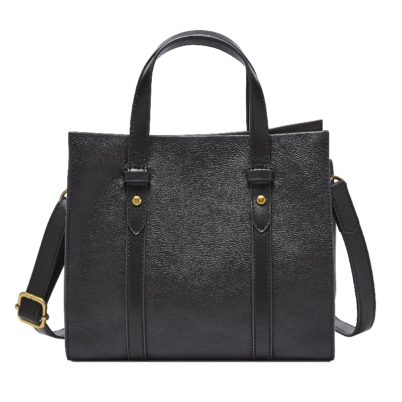 Fossil Women's Kingston Leather Satchel Bag Statement Bags With Exclusive Savings