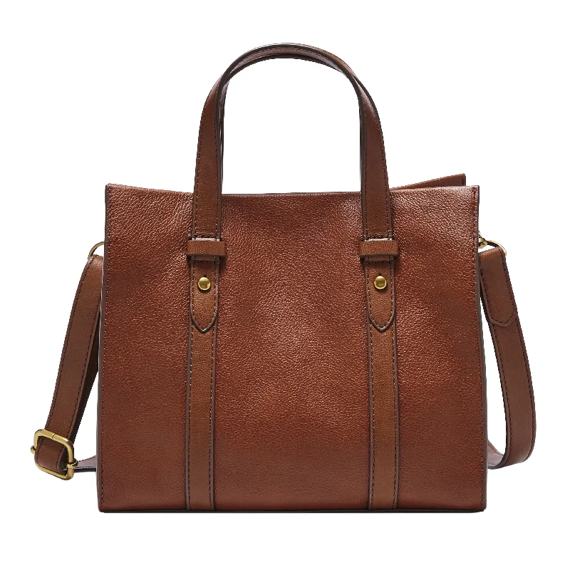 Fossil Women's Kingston Leather Satchel Bag Limited-Stock Bag Clearance – Hurry