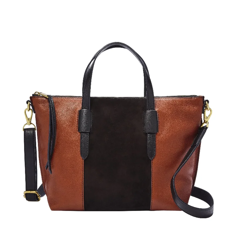 Fossil Women's Skylar Leather Satchel Fashionable Bags At Must-Have Prices