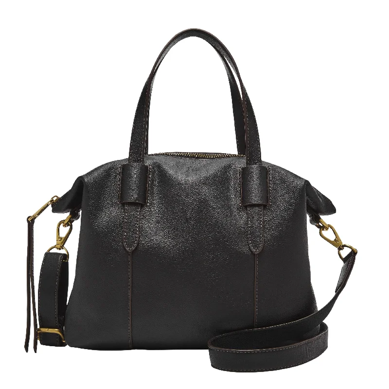 Fossil Women's Skylar Leather Satchel Designer Bags At Low Prices