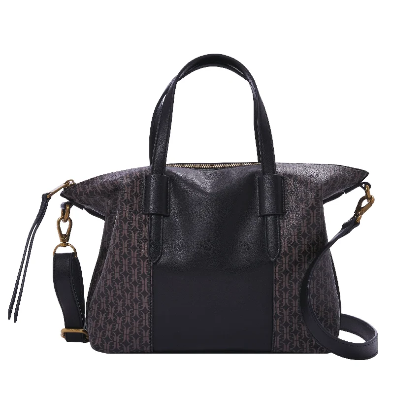 Fossil Women's Skylar PVC Satchel Carry Elegance For Less