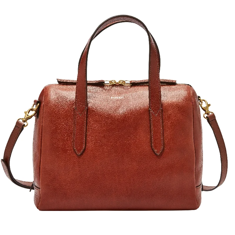 Fossil Women's Sydney Leather Satchel Fashion Bags, Huge Savings